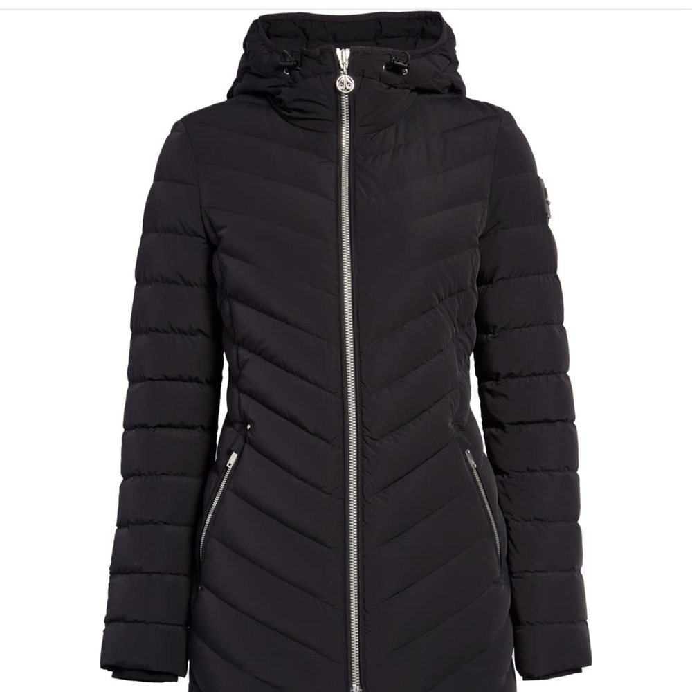 Moose knuckles rockcliff puffer jacket black medium